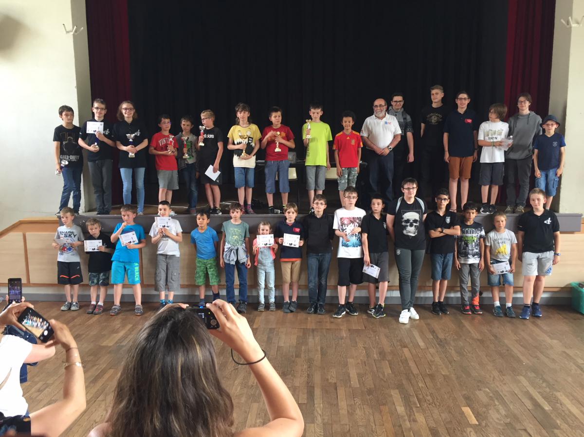 Résultats de la 3ème phase des Trophées Bernard Papet et du rapide jeunes de l'Ain 2018